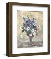 Butterfly Blooms-James Hussey-Framed Art Print