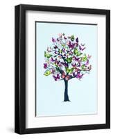 Butterfly blossom-Anne Storno-Framed Premium Giclee Print