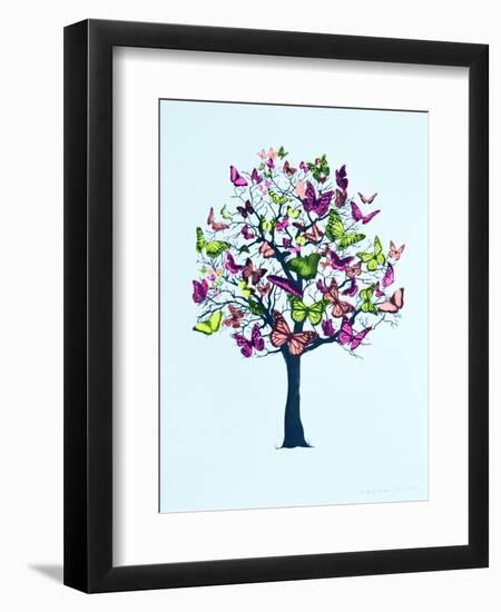 Butterfly blossom-Anne Storno-Framed Premium Giclee Print