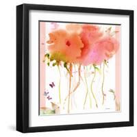 Butterfly Blossoming-Sheila Golden-Framed Art Print