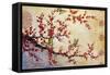 Butterfly Blossoms-Asian-Jean Plout-Framed Stretched Canvas