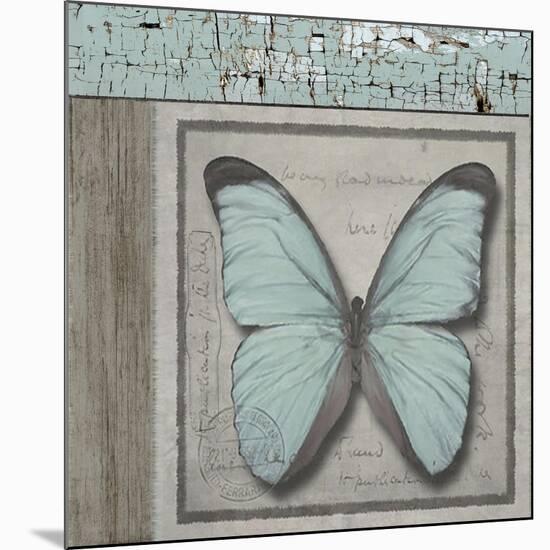 Butterfly Blue-Karen Williams-Mounted Giclee Print