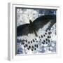 Butterfly Blues 1-Kimberly Allen-Framed Art Print