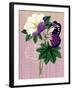 Butterfly Botanical Industrial Collage-Piddix-Framed Art Print