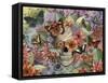 Butterfly Botaniskull-Fusion Idol Arts-Framed Stretched Canvas