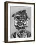 Butterfly Breeder Carl A. Anderson with Monarch Butterflies on His Face-John Dominis-Framed Photographic Print