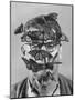 Butterfly Breeder Carl A. Anderson with Monarch Butterflies on His Face-John Dominis-Mounted Photographic Print