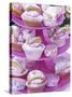 Butterfly Buns on Tiered Stand (UK)-Linda Burgess-Stretched Canvas