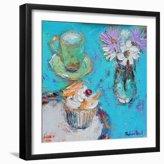 Butterfly Cake-Sylvia Paul-Framed Giclee Print