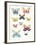 Butterfly Charts I-Courtney Prahl-Framed Art Print