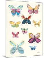 Butterfly Charts I-Courtney Prahl-Mounted Art Print