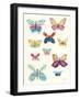 Butterfly Charts I-Courtney Prahl-Framed Art Print