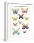 Butterfly Charts I-Courtney Prahl-Framed Art Print