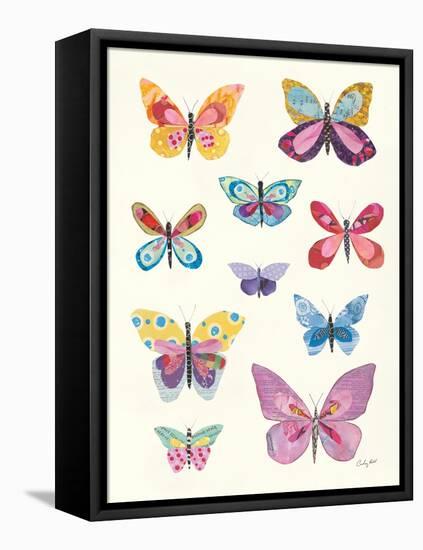 Butterfly Charts II-Courtney Prahl-Framed Stretched Canvas