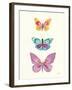 Butterfly Charts III-Courtney Prahl-Framed Art Print