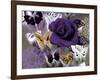 Butterfly Collage Purple-Evangeline Taylor-Framed Art Print