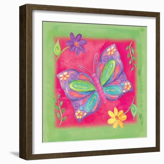 Butterfly Colors 02-Maria Trad-Framed Giclee Print