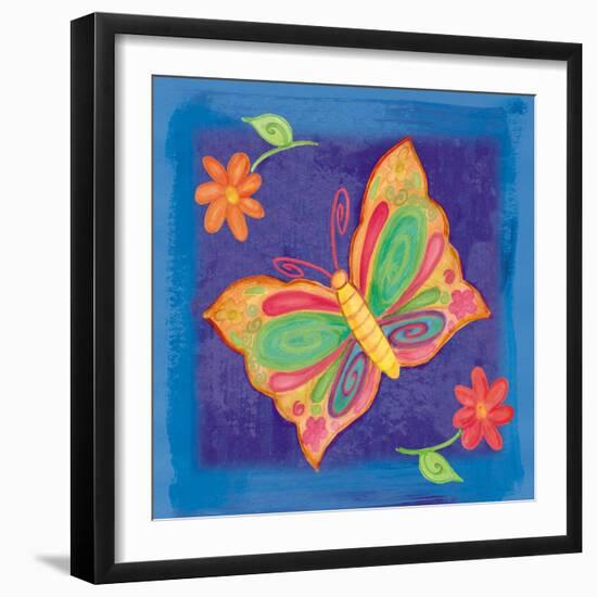 Butterfly Colors 03-Maria Trad-Framed Giclee Print