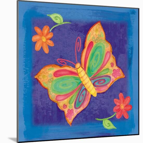 Butterfly Colors 03-Maria Trad-Mounted Giclee Print