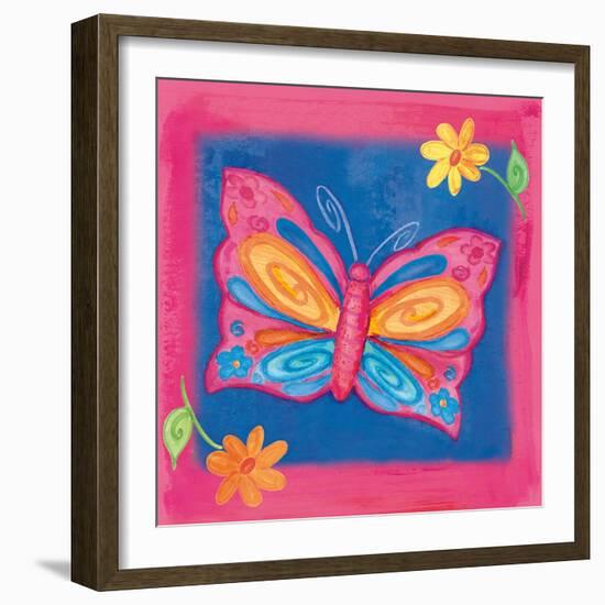 Butterfly Colors 04-Maria Trad-Framed Giclee Print