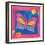 Butterfly Colors 04-Maria Trad-Framed Giclee Print