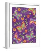 Butterfly Colors-Maria Trad-Framed Giclee Print