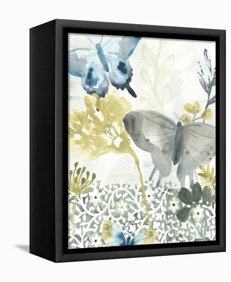 Butterfly Concerto I-June Vess-Framed Stretched Canvas