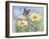 Butterfly Daisy-Tracy Miller-Framed Giclee Print