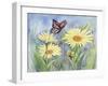 Butterfly Daisy-Tracy Miller-Framed Giclee Print