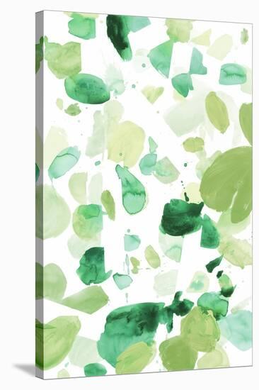 Butterfly Dance in Green B-Allyson Fukushima-Stretched Canvas