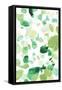 Butterfly Dance in Green B-Allyson Fukushima-Framed Stretched Canvas