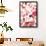 Butterfly Dance in Pink B-Allyson Fukushima-Framed Giclee Print displayed on a wall