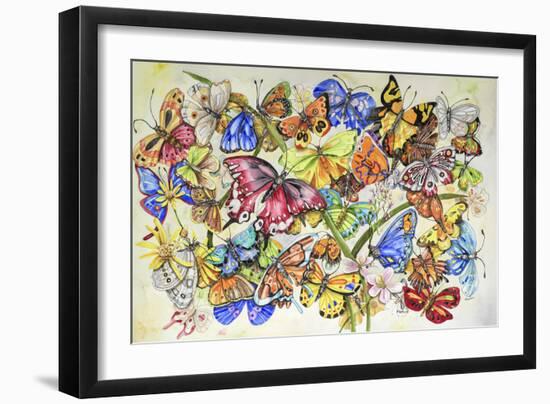 Butterfly Dance-Charlsie Kelly-Framed Giclee Print