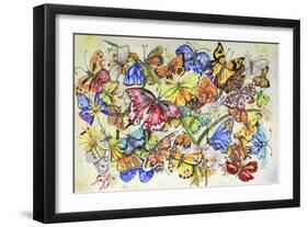 Butterfly Dance-Charlsie Kelly-Framed Giclee Print