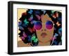 Butterfly Diva I-Alonzo Saunders-Framed Art Print