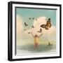 Butterfly Dream-Nancy Tillman-Framed Art Print