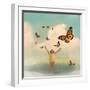 Butterfly Dream-Nancy Tillman-Framed Art Print