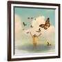 Butterfly Dream-Nancy Tillman-Framed Art Print