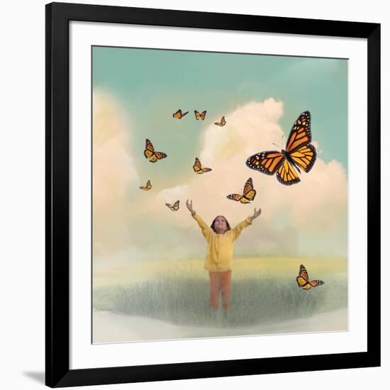 Butterfly Dream-Nancy Tillman-Framed Art Print