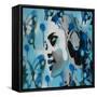 Butterfly Dreams-Abstract Graffiti-Framed Stretched Canvas