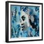 Butterfly Dreams-Abstract Graffiti-Framed Giclee Print