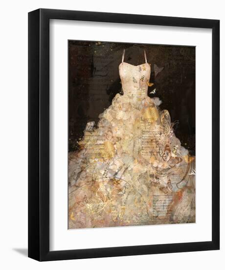 Butterfly Dress-Marta Wiley-Framed Art Print