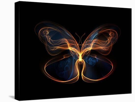 Butterfly Element-agsandrew-Stretched Canvas