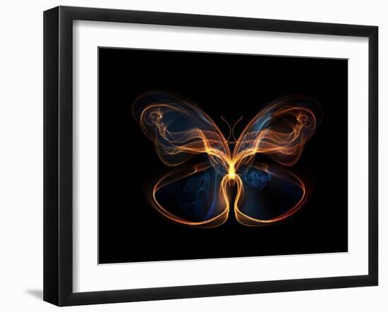 Butterfly Element-agsandrew-Framed Art Print