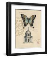 Butterfly Etching-Chad Barrett-Framed Art Print