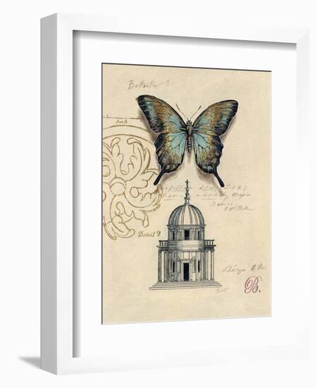 Butterfly Etching-Chad Barrett-Framed Art Print