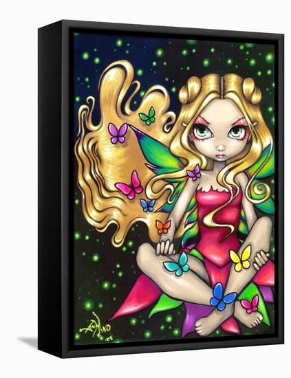 Butterfly Fairy Princess-Jasmine Becket-Griffith-Framed Stretched Canvas