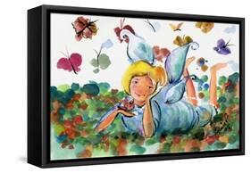 BUTTERFLY FAIRY-sylvia pimental-Framed Stretched Canvas