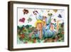 BUTTERFLY FAIRY-sylvia pimental-Framed Art Print