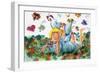 BUTTERFLY FAIRY-sylvia pimental-Framed Art Print